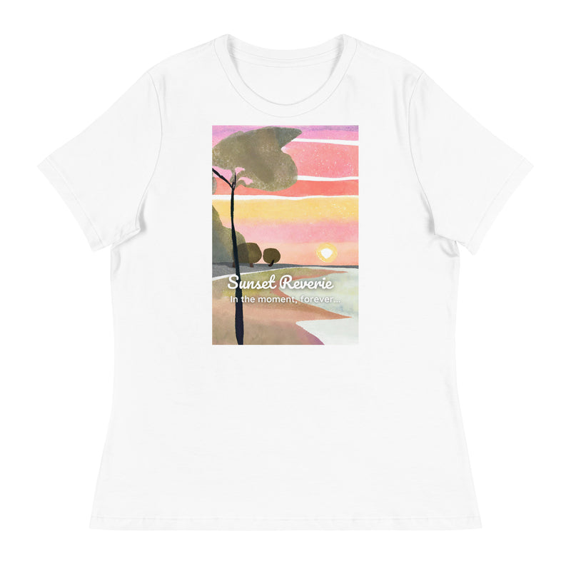 Women's Relaxed T-Shirt - Sunset Reverie (POD-S)