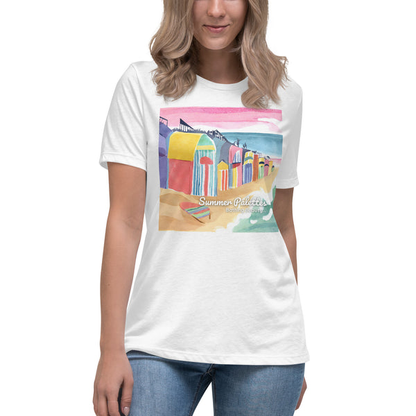 Women's Relaxed T-Shirt - Summer Palettes (POD-S)