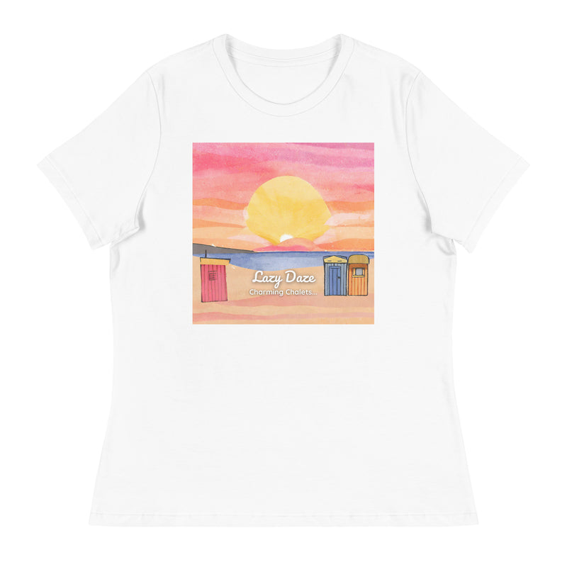 Women's Relaxed T-Shirt - Lazy Daze (POD-S)