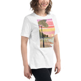 Women's Relaxed T-Shirt - Sunset Reverie (POD-S)