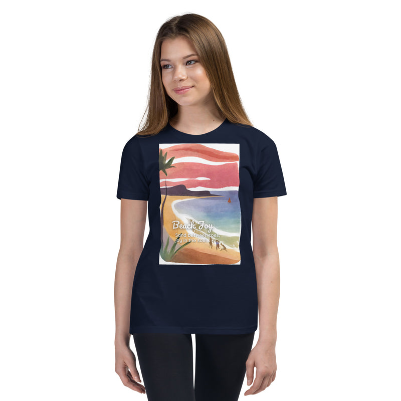 Youth Short Sleeve T-Shirt - Beach Joy (POD-S)