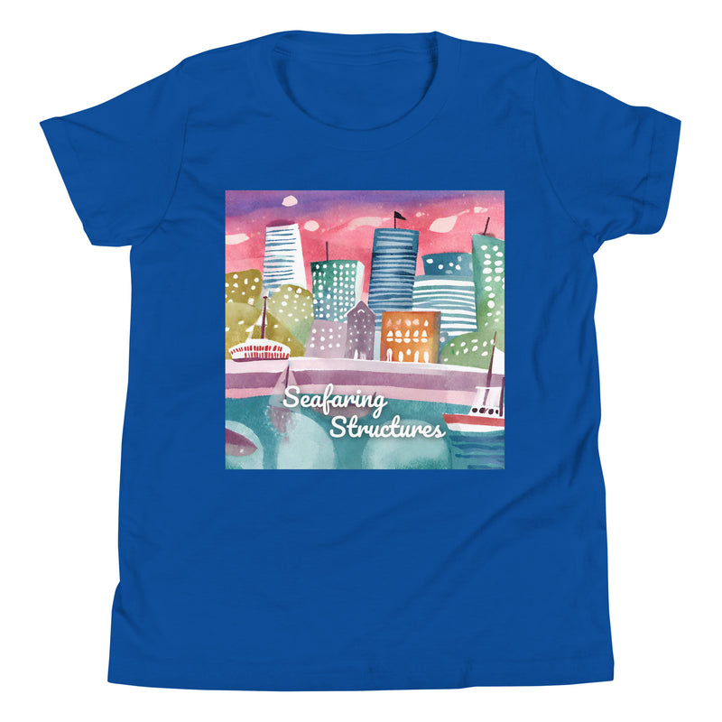 Youth Short Sleeve T-Shirt - Seafaring Structures (POD-S)