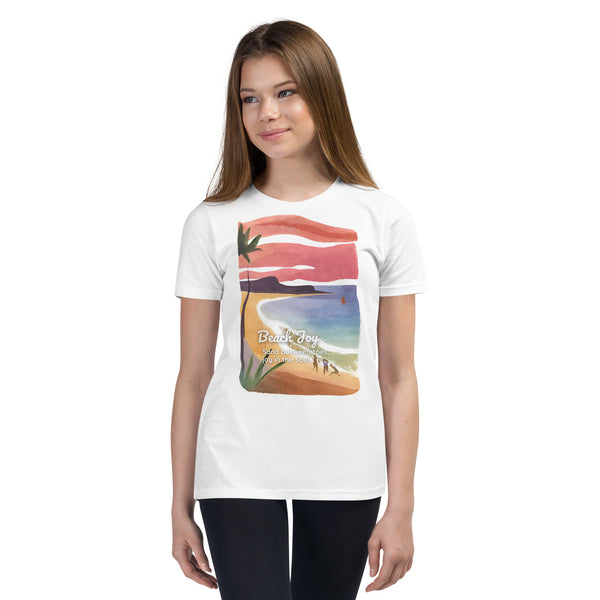 Youth Short Sleeve T-Shirt - Beach Joy (POD-S)