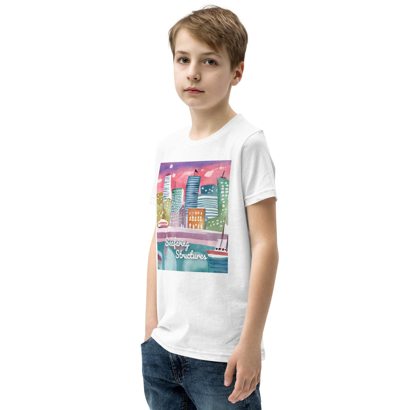 Youth Short Sleeve T-Shirt - Seafaring Structures (POD-S)