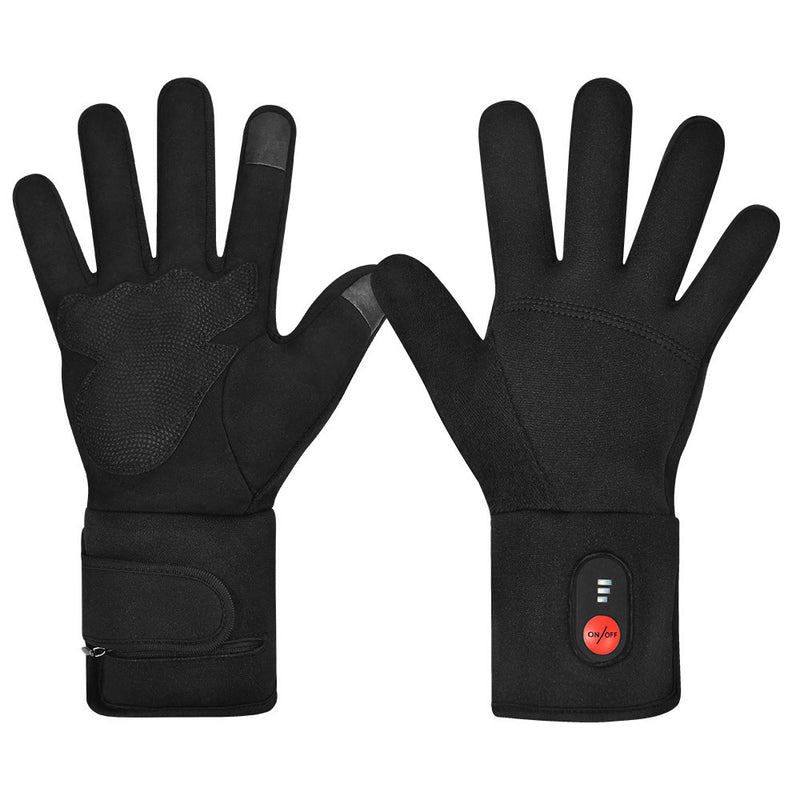 Outdoor Mountaineering Heating Gloves For Sports Riding In Winter