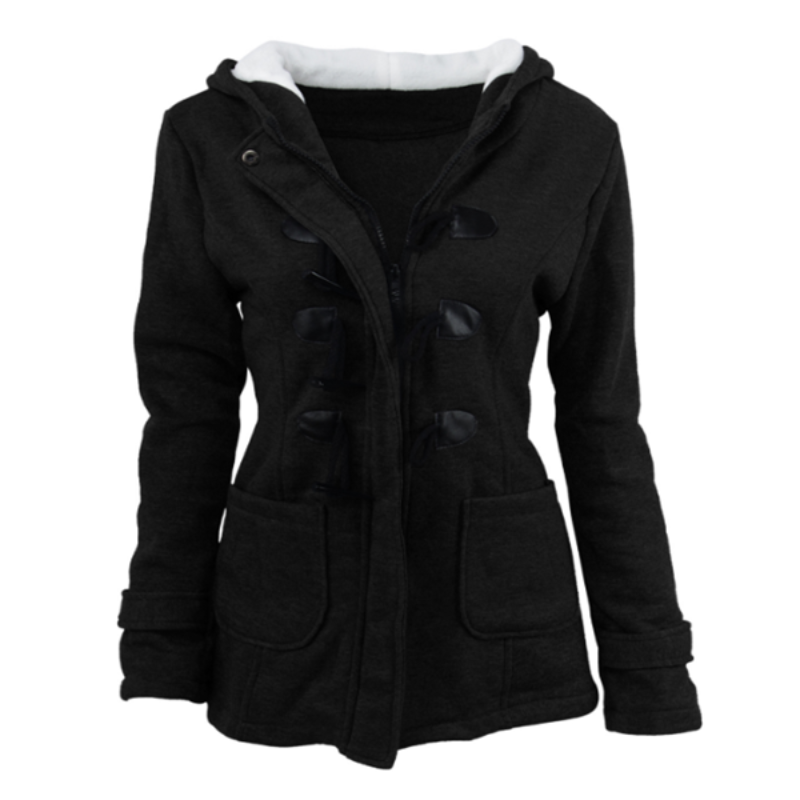 Female Horn Buckle Coat