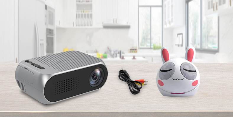 Mini Home Pico Projector Supports HD 1080P