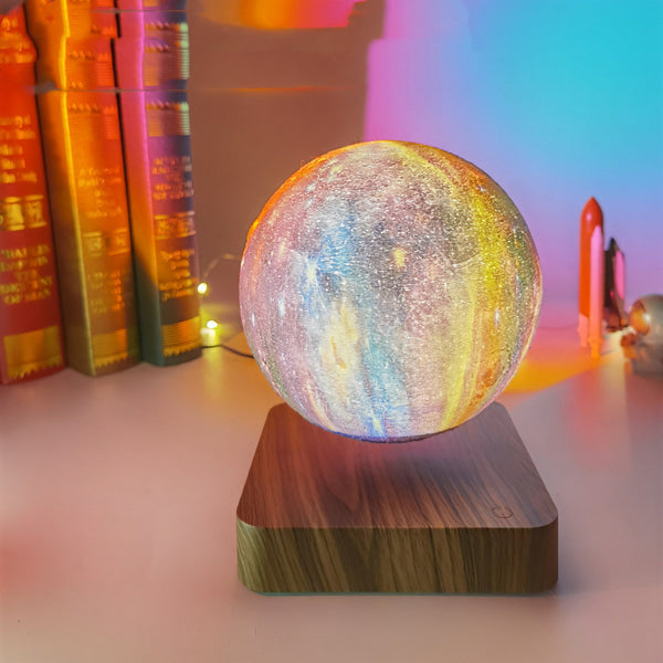 Magnetic Levitating Galaxy Star Lamp 3D Floating Moon Lamp