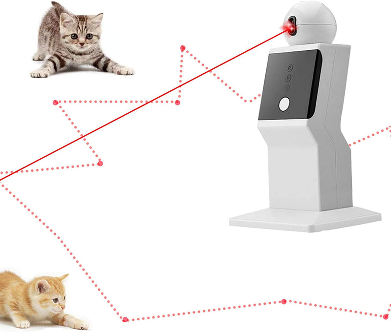 ATUBAN Cat Laser Toy Automatic,Random Moving Interactive Laser Cat Toy