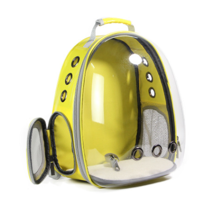 Portable Pet Puppy Backpack Carrier Bubble Capsule Design 360 Degree