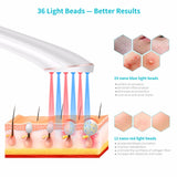 Acne Light Therapy Xpreen Wireless Rechargeable Light Acne Treatment Device