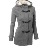 Female Horn Buckle Coat