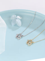 Latest 18K Gold Plated Rabbit Cute Gift Trending Necklace For Girl Jewelry