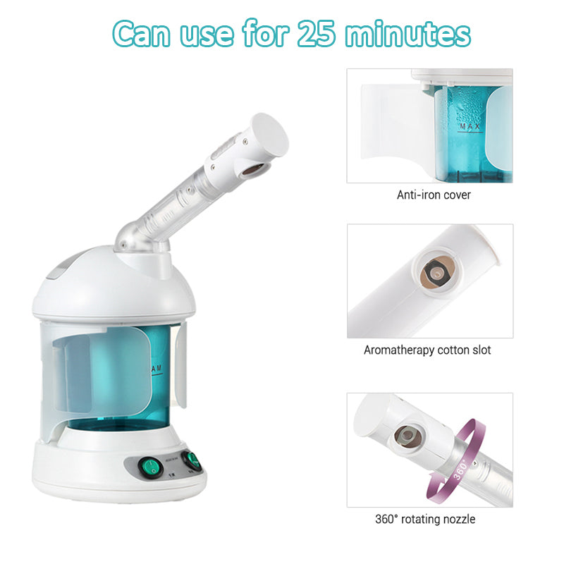 Portable Vapour Ozone Vaporizador Facial Steamer