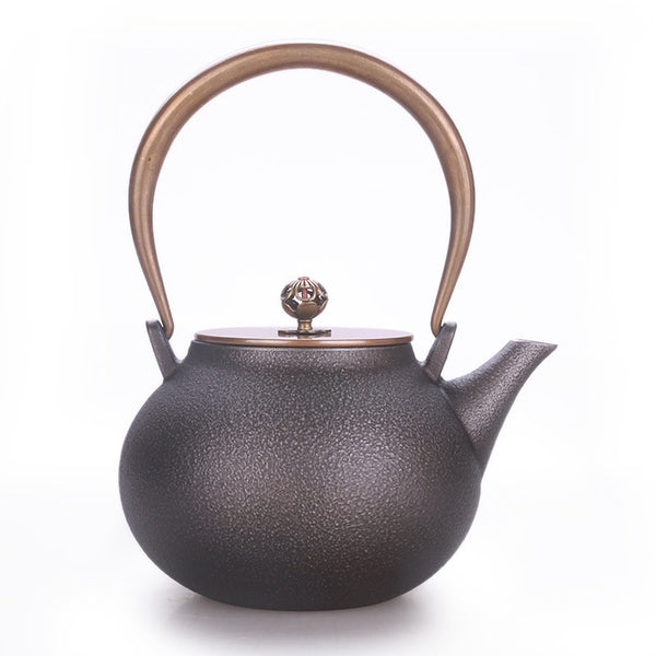 Original Iron Pot Iron Oxide Pot Cast Iron Tea Pot Tea Kettle