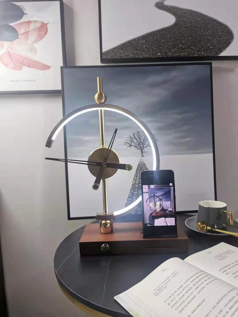 Modern Minimalist Bedroom Bedside Light Luxury Charging Desk Lamp