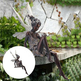 Sitting Fairy Statue