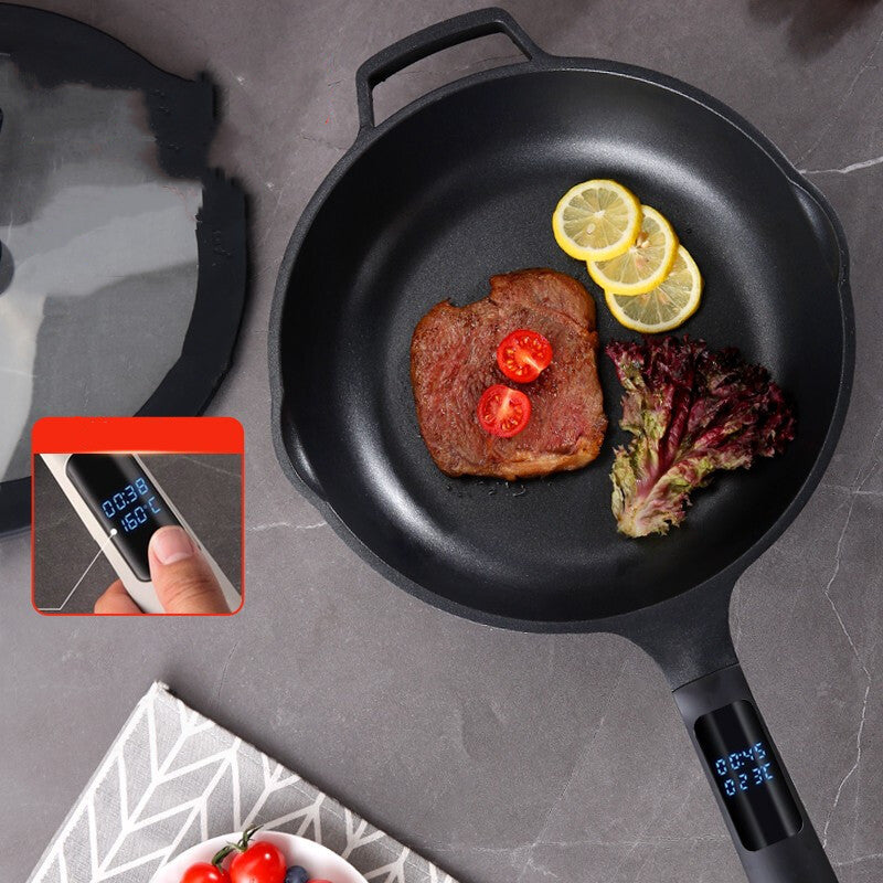 Intelligent Digital Display Temperature Control Non-stick Frying Pan