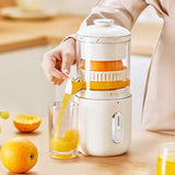 Multifunctional Wireless Electric Juicer Steel Orange Lemon Blender USB Portable Mini Fruit Squeezer