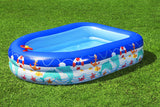 Boat Type Sunshade Children's Swimming Pool with Padding