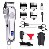 Men Hair Trimmer 3 in 1 IPX7 Waterproof Beard Trimmer Grooming Kit Cordless Hair Clipper