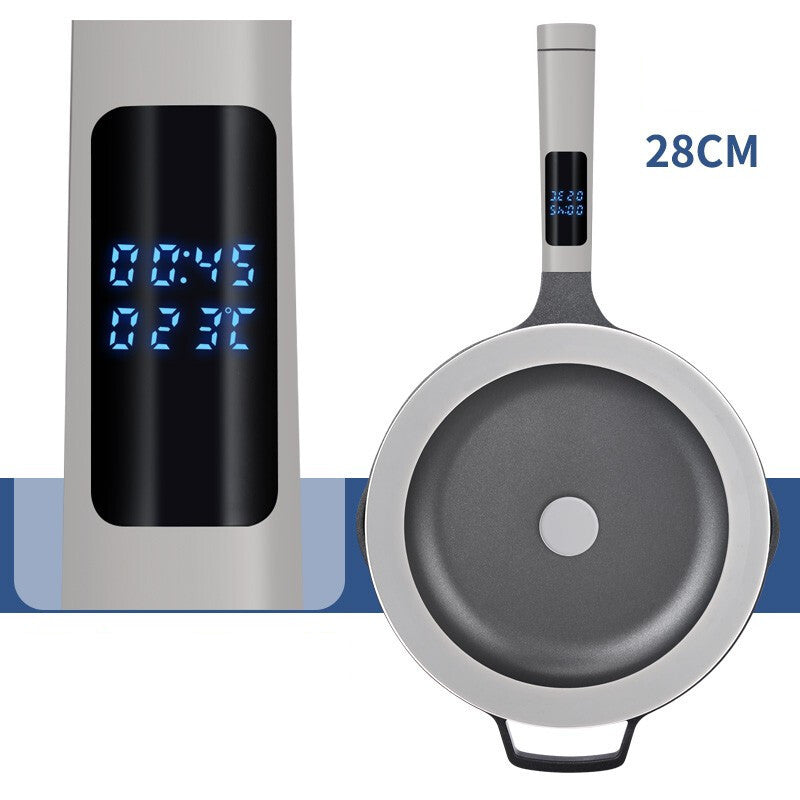 Intelligent Digital Display Temperature Control Non-stick Frying Pan