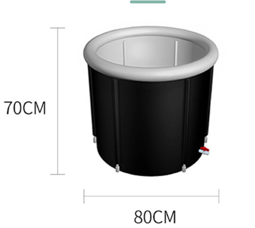 Portable Ice Baths Inflatable Air Ring PVC Bath