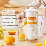 Multifunctional Wireless Electric Juicer Steel Orange Lemon Blender USB Portable Mini Fruit Squeezer