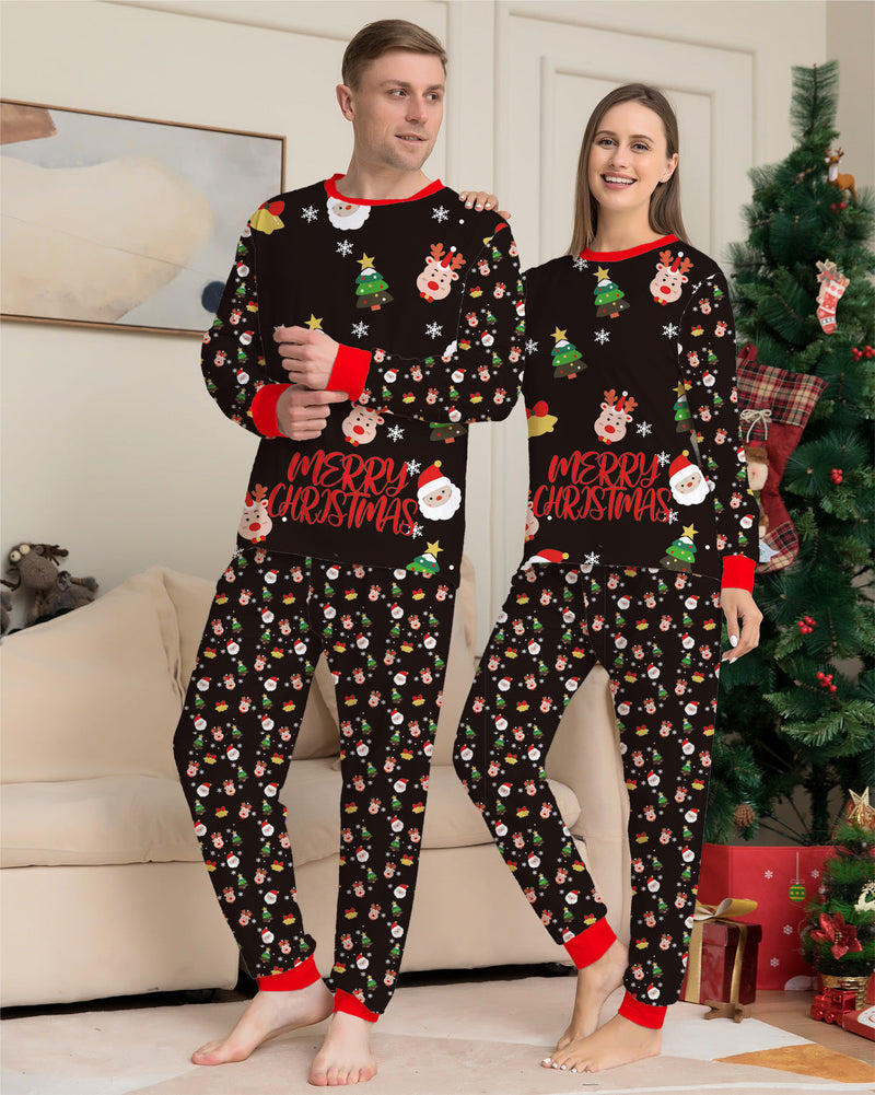 Family Christmas Matching Pajamas Sleepwear Set Christmas