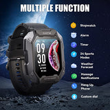 Military Smart Watch for Men Tactical Sports Watch 5ATM