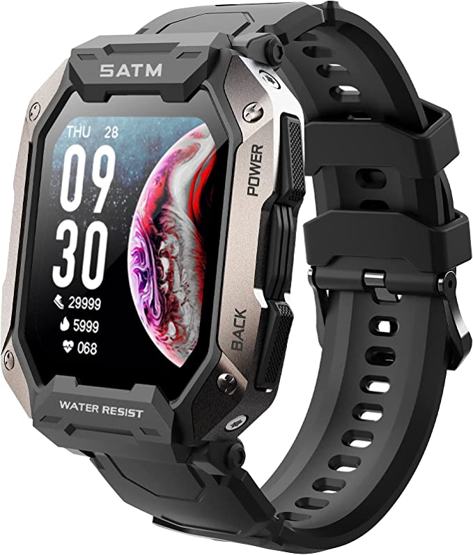 Military Smart Watch for Men Tactical Sports Watch 5ATM