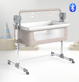 Portable Baby Bed Electric Bassinet Splicing Foldable Bedside Bed