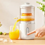 Multifunctional Wireless Electric Juicer Steel Orange Lemon Blender USB Portable Mini Fruit Squeezer