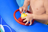 Boat Type Sunshade Children's Swimming Pool with Padding