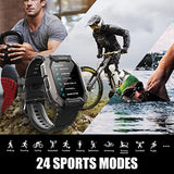 Military Smart Watch for Men Tactical Sports Watch 5ATM