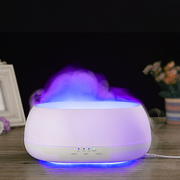 HOMEFISH Aroma Diffuser 500ml Ultrasonic Air Humidifier Colourful Light Fragrance Diffuser