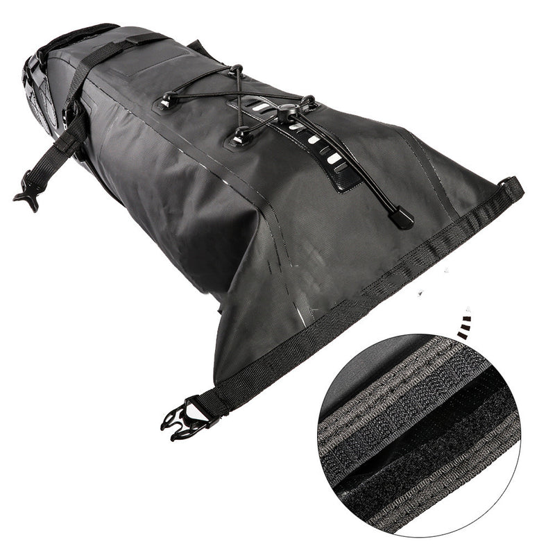 Large Capacity Bicycle Saddle Bag Waterproof 10L Bicycle Rear Seat Bag Bicycle Accessories