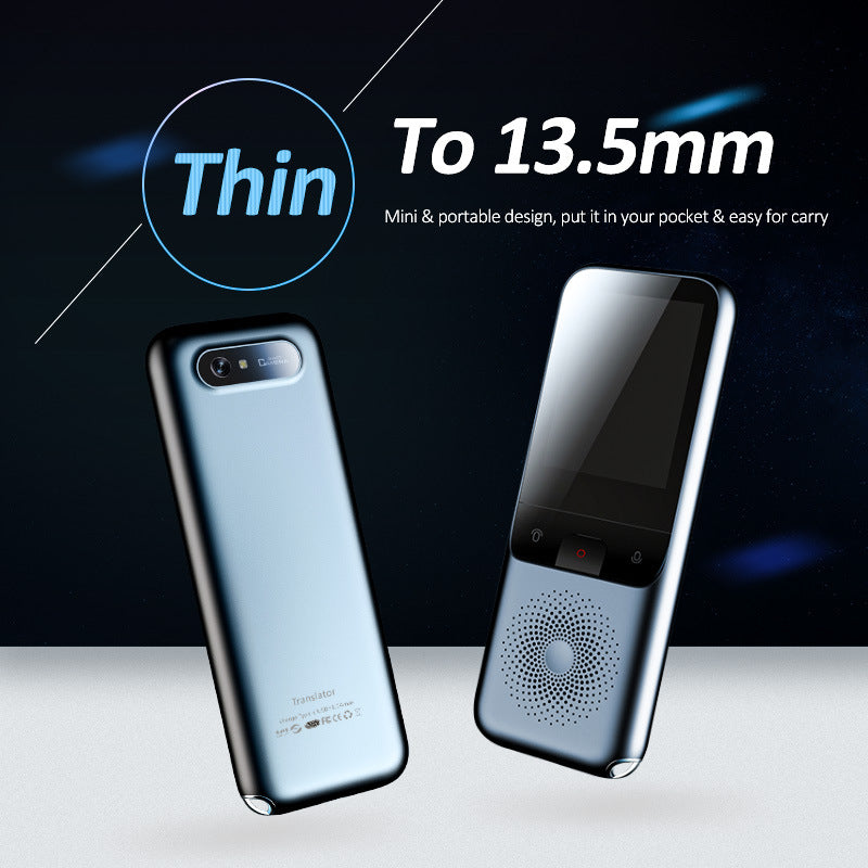 Intelligent Voice Translator 14 Countries 138 Languages WIFI Camera Recording