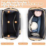 Baby Diaper Changing Bags Station Portable Baby Bed Travel Crib