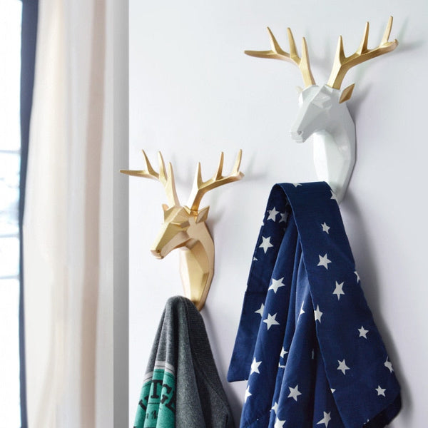 Nordic Deer Wall Hanging Coat Hook