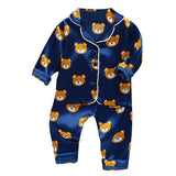 SilkyDreams™ Toddler Satin Pajama Set