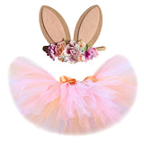 Toddler Baby Girls Tutu Skirt for Kids Girl Princess Rabbit Tutus Fluffy Ball Gown