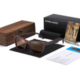 GM Natural Bamboo Wooden Sunglasses