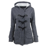 Female Horn Buckle Coat