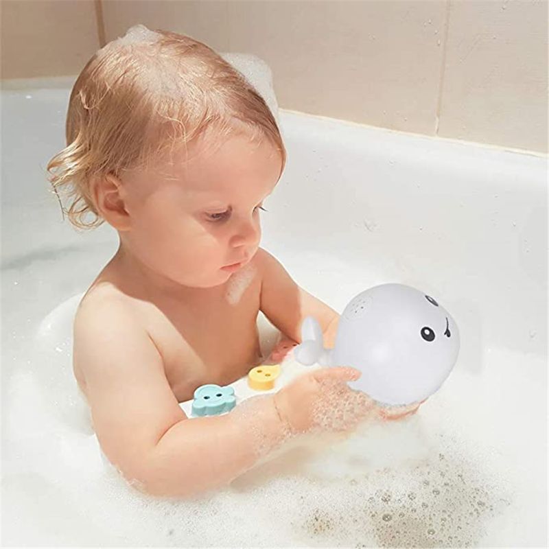 BABY BATH TOY, WHALE AUTOMATIC SPRAY WATER