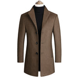 Mountainskin Mens' Autumn/Winter Wool Blends Coats