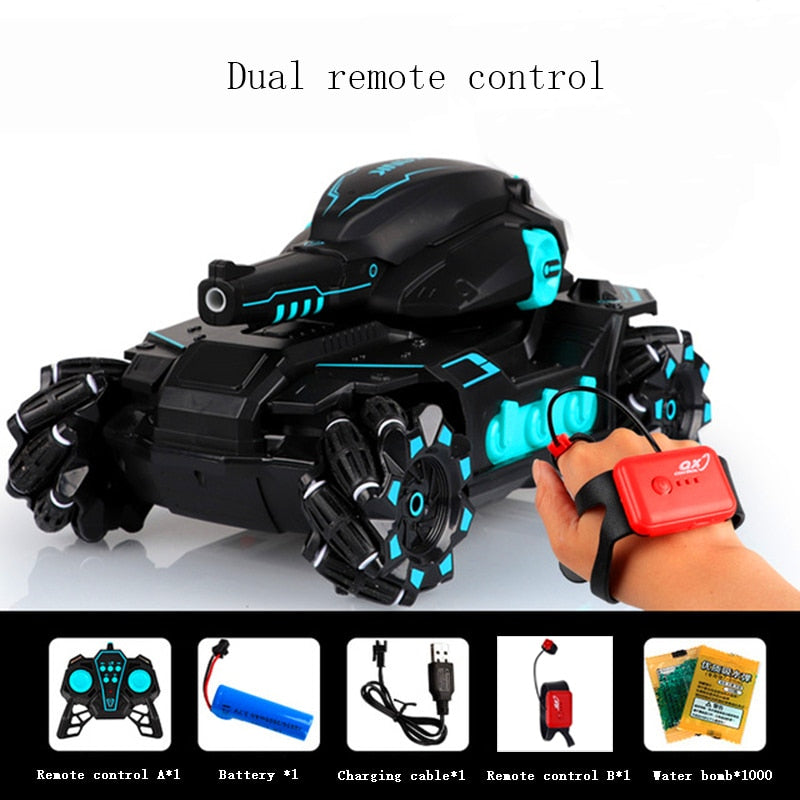 2.4G RC Car Toy 4WD Water Bomb Tank RC Toy