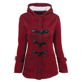 Female Horn Buckle Coat