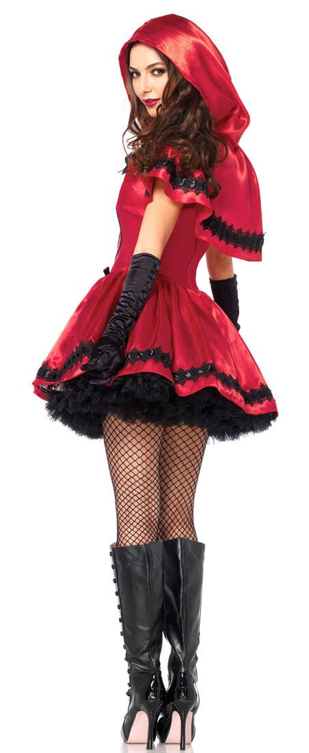 Classic Little Red Riding Hood Uniform Carnival Halloween Cosplay Costume