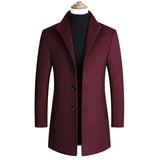 Mountainskin Mens' Autumn/Winter Wool Blends Coats